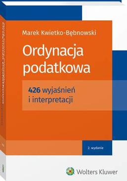ebook Ordynacja podatkowa. 426 wyjaśnień i interpretacji