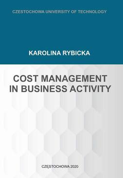 ebook Cost Management in Business Activity