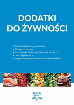 ebook Dodatki do żywności