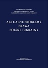 ebook Aktualne problemy prawa Polski i Ukrainy - 