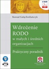 ebook Wdrożenie RODO w małych i średnich organizacjach. Praktyczny poradnik - Konrad Gałaj-Emiliańczyk