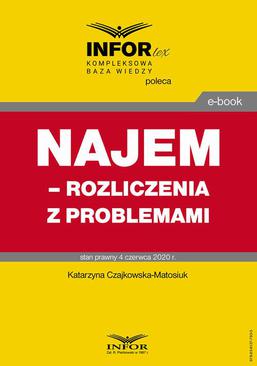 ebook Najem – rozliczenia z problemami