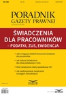 ebook Świadczenia dla pracowników - podatki, ZUS, ewidencja - INFOR PL SA