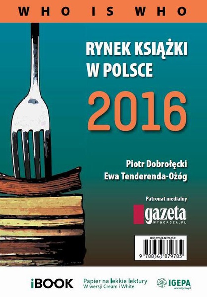 Okładka:Rynek książki w Polsce 2016. Who is who 