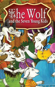 ebook The Wolf and Seven Young Kids. Fairy Tales