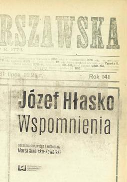 ebook Józef Hłasko. Wspomnienia