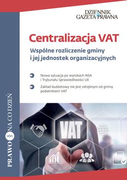 ebook Centralizacja VAT