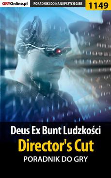 ebook Deus Ex: Bunt Ludzkości - Director's Cut - poradnik do gry