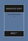 ebook Opus postumum (wybór) - Immanuel Kant