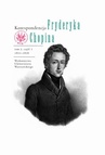ebook Korespondencja Fryderyka Chopina 1831-1838. Tom 2, część 1 - Zofia Helman,Zbigniew Skowron,Hanna Wróblewska-Straus