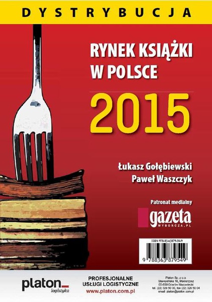 Okładka:Rynek ksiązki w Polsce 2015. Dystrybucja 