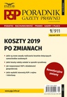 ebook Koszty 2019 – po zmianach - Tomasz Krywan,Poradnik Gazety Prawnej