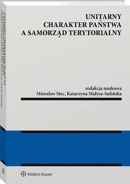 ebook Unitarny charakter państwa a samorząd terytorialny