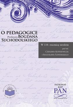 ebook O pedagogice prof. Bogdana Suchodolskiego