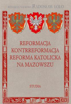 ebook Reformacja Kontrreformacja reforma katolicka na Mazowszu