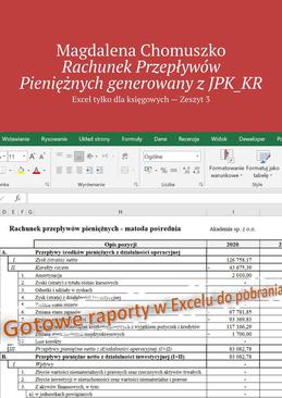 ebook Rachunek Przepływów Pieniężnych generowany z JPK_KR