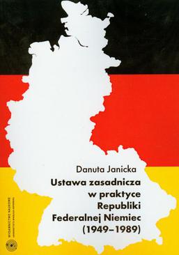 ebook Ustawa zasadnicza w praktyce Republiki Federalnej Niemiec 1949-1989