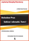 ebook Szkice i obrazki. Tom I - Bolesław Prus