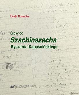 ebook Glosy do „Szachinszacha” Ryszarda Kapuścińskiego
