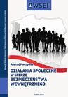 ebook Działania społeczne w sferze bezpieczeństwa wewnętrznego - Andrzej Pieczywok