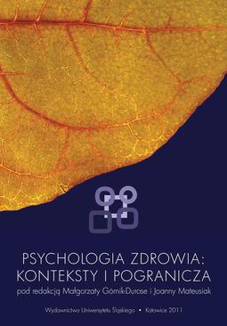 ebook Psychologia zdrowia: konteksty i pogranicza