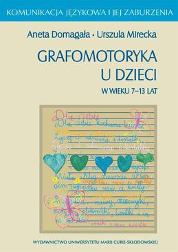 ebook Grafomotoryka u dzieci w wieku 7-13 lat