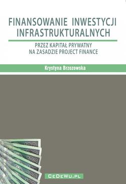 ebook Finansowanie inwestycji infrastrukturalnych przez kapitał prywatny na zasadzie project finance (wyd. II). Rozdział 2. PROJECT FINANCE W INWESTYCJACH INFRASTRUKTURALNYCH