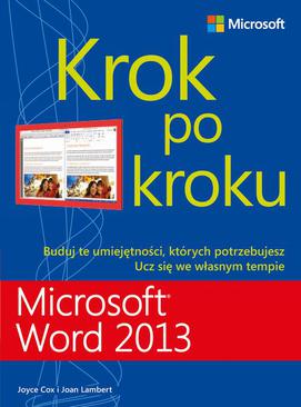 ebook Microsoft Word 2013 Krok po kroku
