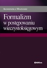 ebook Formalizm w postępowaniu wieczystoksięgowym - Agnieszka Maziarz