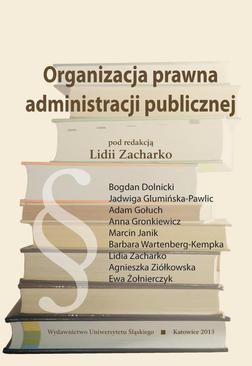 ebook Organizacja prawna administracji publicznej