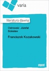 ebook Franciszek Kozakowski - Józefat Bolesław Ostrowski