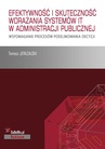 ebook Książka stanowi omówienie sposobu wdrażania systemów IT i skuteczność ich działania w publicznych służbach zatrudnienia - Tomasz Jeruzalski
