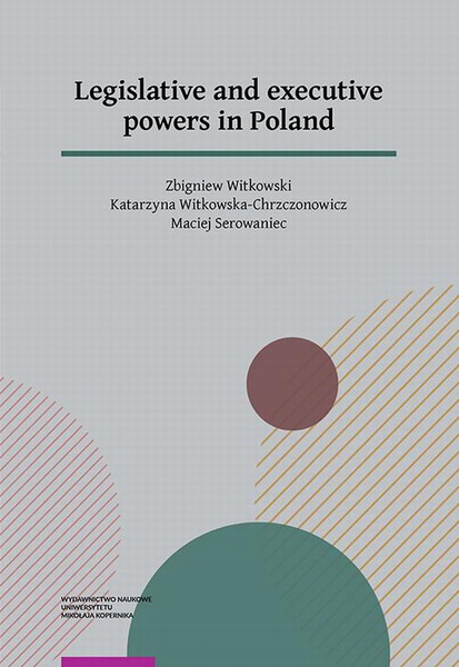 Okładka:Legislative and executive powers in Poland 
