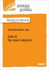 ebook Oda III. Na zjazd stężycki - Jan Kochanowski