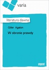 ebook W Obronie Prawdy - Agaton Giller