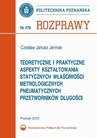 ebook Teoretyczne i praktyczne aspekty kształtowania statycznych właściwości metrologicznych pneumatycznych przetworników długości - Czesław Jermak