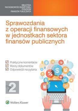 ebook Sprawozdania z operacji finansowych w jednostkach sektora finansów publicznych