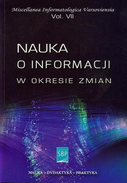 ebook Nauka o informacji w okresie zmian