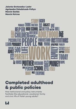 ebook Completed adulthood and public policies