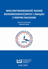 ebook Wielowymiarowość badań biodemograficznych i związki z innymi naukami - 