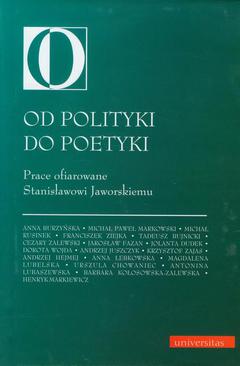 ebook Od polityki do poetyki