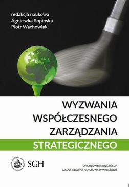 ebook Wyzwania współczesnego zarządzania strategicznego
