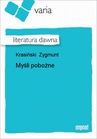 ebook Myśli Pobożne - Zygmunt Krasiński