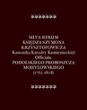 ebook Silva Rerum Księdza Szymona Krzysztofowicza - Szymon Krzysztofowicz,Franciszek Salezy Potocki