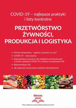 ebook Przetwórstwo żywności, produkcja i logistyka COVID-19 – najlepsze praktyki i listy kontrolne