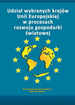 ebook Udział wybranych krajów Unii Europejskiej w procesach rozwoju gospodarki światowej