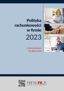 ebook Polityka Rachunkowości w firmie 2023