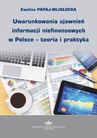ebook Uwarunkowania ujawnień informacji niefinansowych w Polsce – teoria i praktyka - Ewelina Papaj-Wlisłocka
