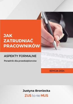 ebook Jak zatrudniać pracowników Aspekty formalne Poradnik dla przedsiębiorców