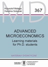 ebook Advanced microeconomics: Learning materials for Ph.D. students - Krzysztof Malaga,Karolina Sobczak